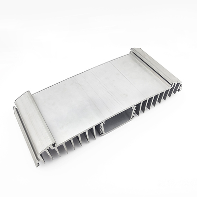 LED Growing Lighting Aluminum Housing Heat Sink Extrusion Profiles Anodizing Clear