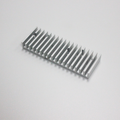 CNC Surface Anodizing Clear Pin Aluminum Profile Heat Sink With Rosh 0.05 Flatness