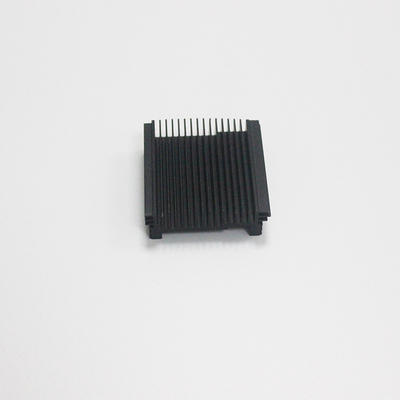 CNC Black Anodized Aluminum Heat Sink , T Profile Extruded Aluminum Heatsinks