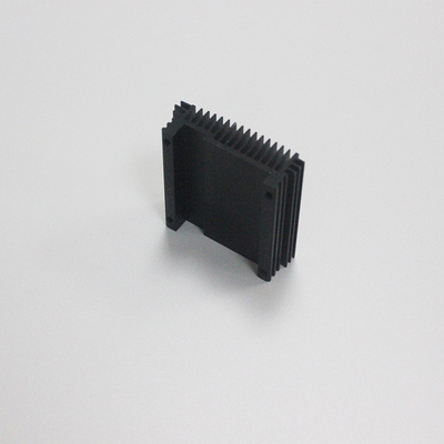 CNC Black Anodized Aluminum Heat Sink , T Profile Extruded Aluminum Heatsinks