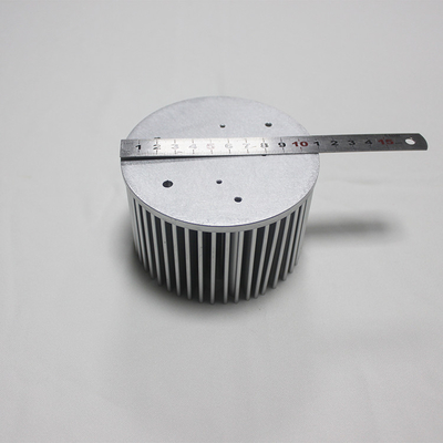 ODM Round Pin Fin Cold Forged Heat Sink For Electronic Equipment Clear Anodizing