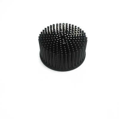 ODM Black Anodized Aluminum Heat Sink , Al1050 Round Extruded Aluminum Heatsink