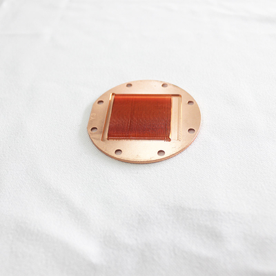 Copper Round Skived Thin Fin Heat Sink CNC Shovel For Electronic Equipment