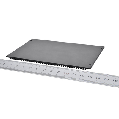 Black Anodizing Aluminum Profile Heat Sink High Efficiency For LED Lighting