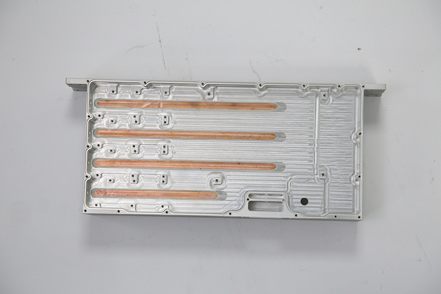 ISO9001 Water Cooled Liquid Heat Sink With Heat Pipe ODM Anti Corrosion