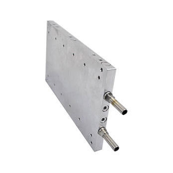 Plating Nickel Liquid Cooled Heat Sink With Ceramic Bearing Pump Suitable for Telecom Equipment Cooling and Heat Removal